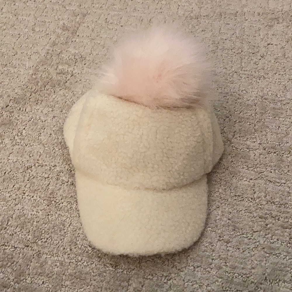 Girls Justice pompom hat